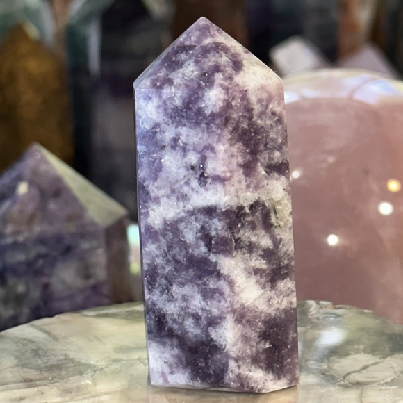 Lepidolite Crystal Point! - Picture 4 of 5